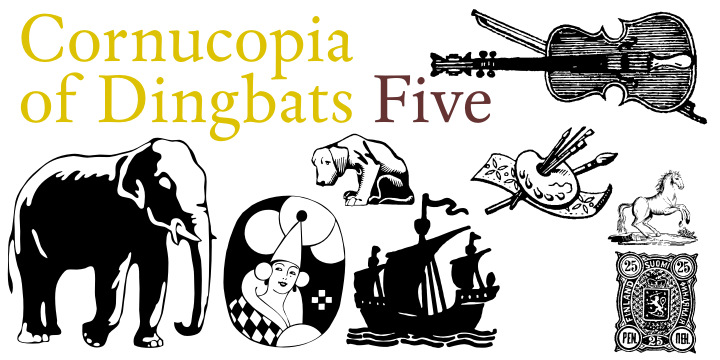 Cornucopia of Dingbats Five
